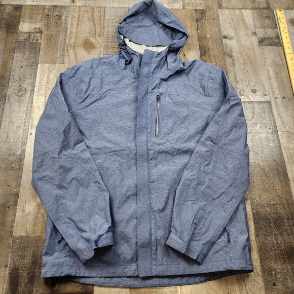 Mens Paradox size L Large Lightweight Full Zip Packable Rain Jacket - Picture 1 of 10